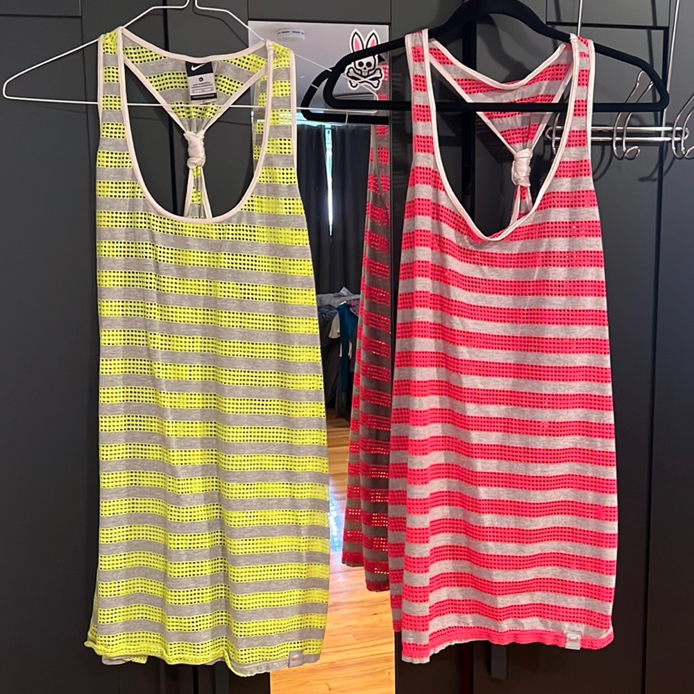 Nike swimsuit cover ups / long Tank tops